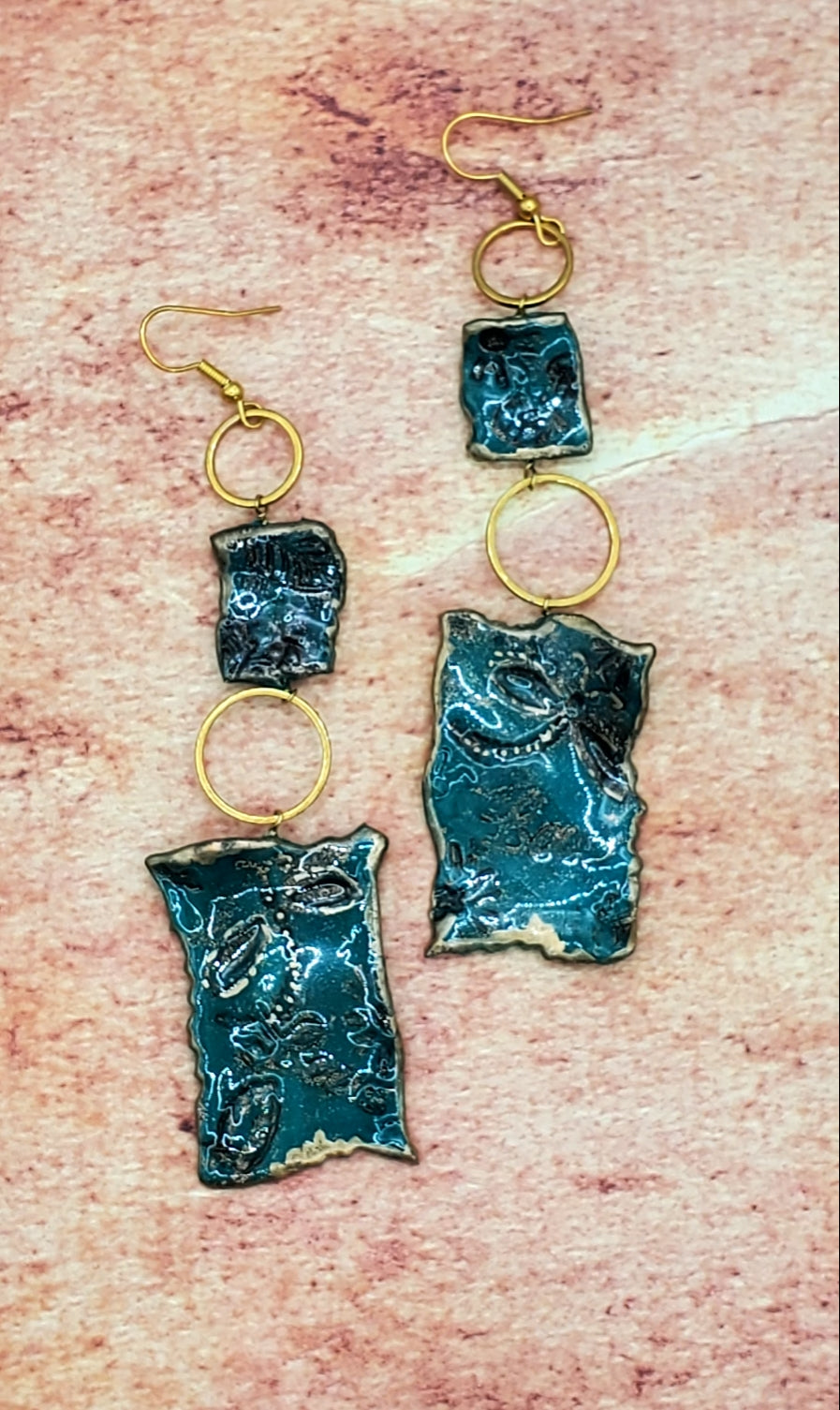 Turquoise Dragonfly Impressions