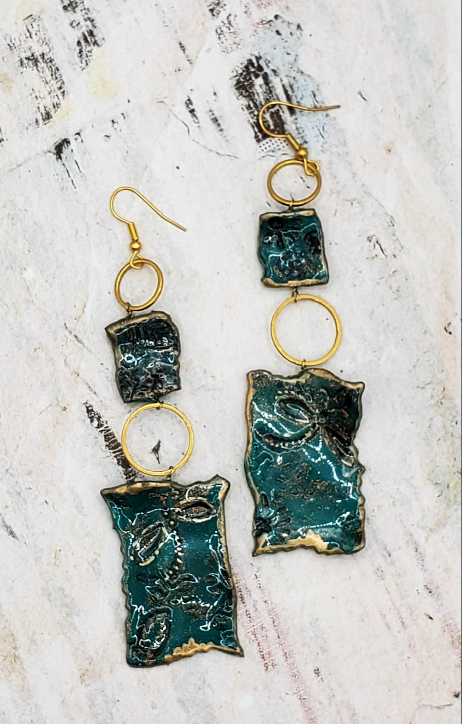 Turquoise Dragonfly Impressions