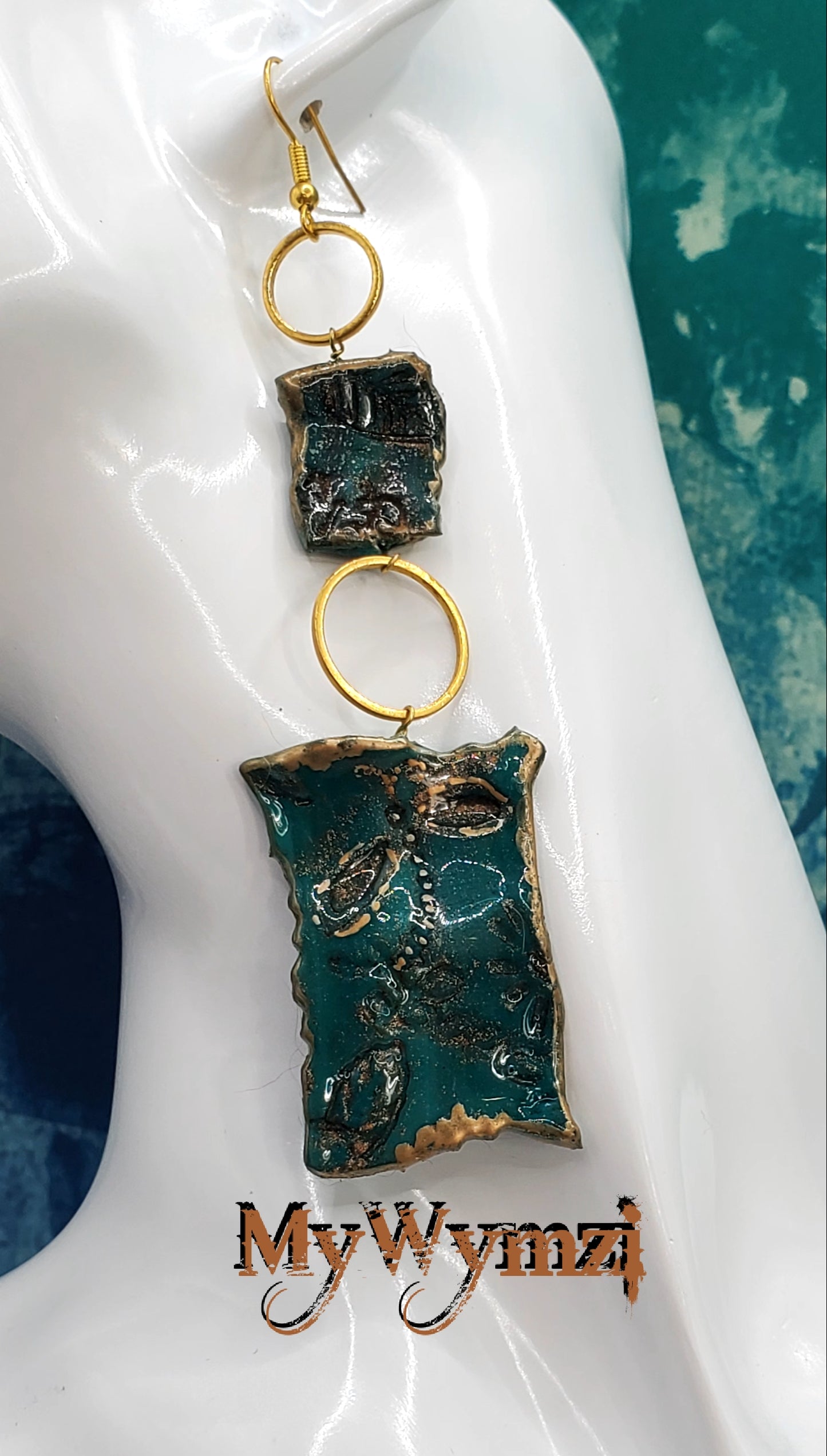 Turquoise Dragonfly Impressions