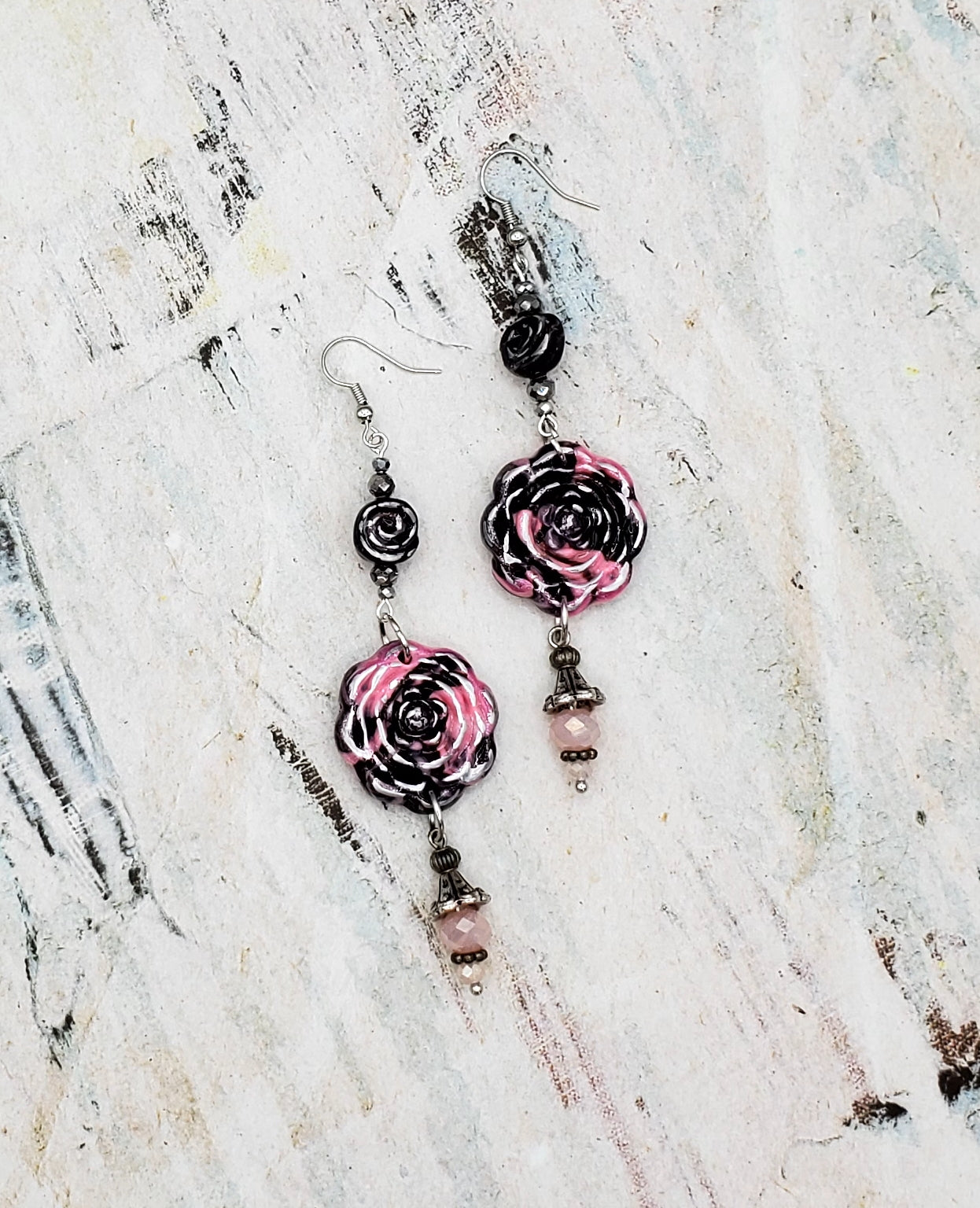 Swirled Pink Roses