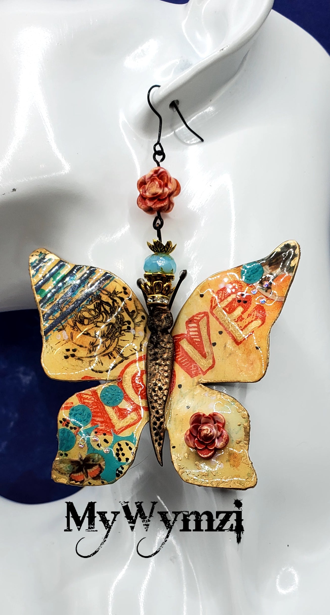 Tokyo Rose Paper Butterflies