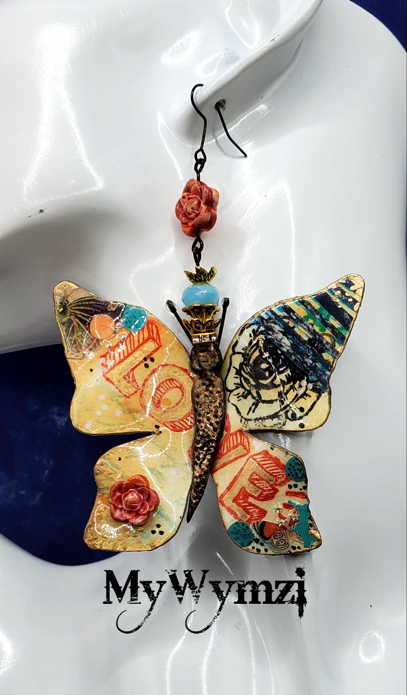 Tokyo Rose Paper Butterflies