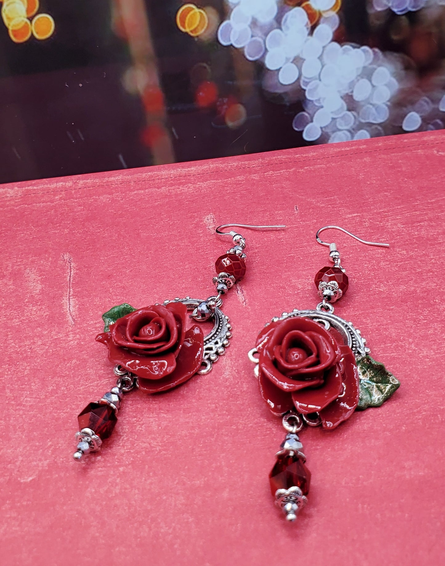 Vintage Rose Red