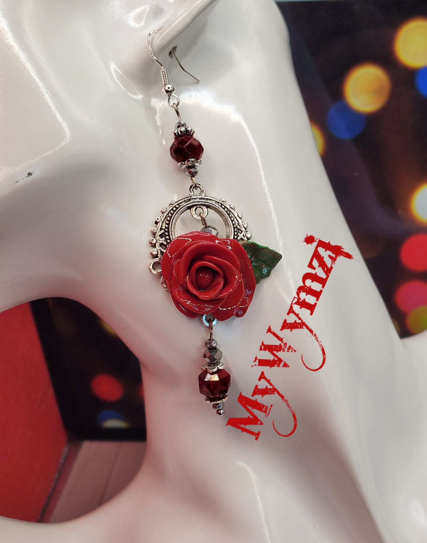 Vintage Rose Red