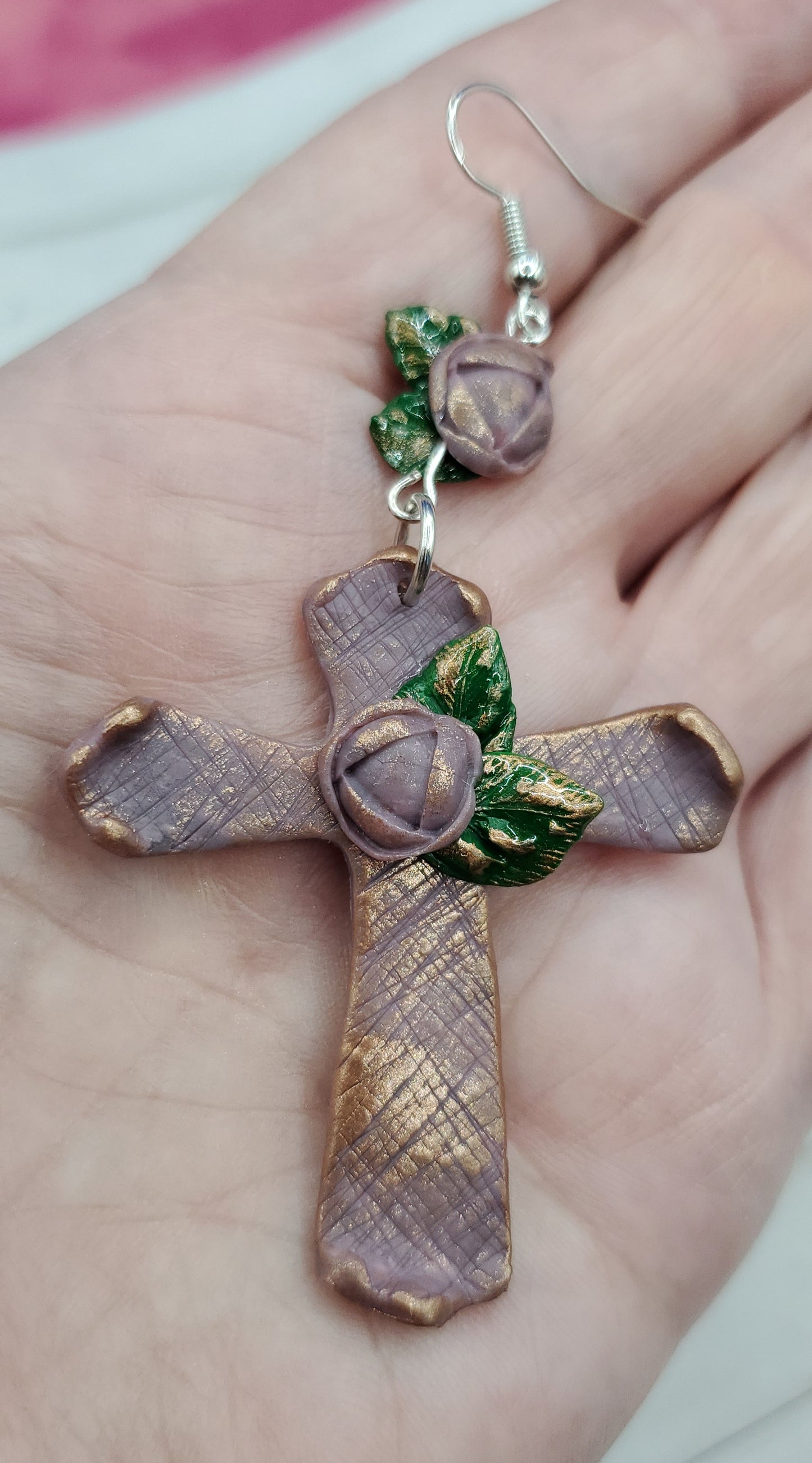 Shades of Pink Crosses