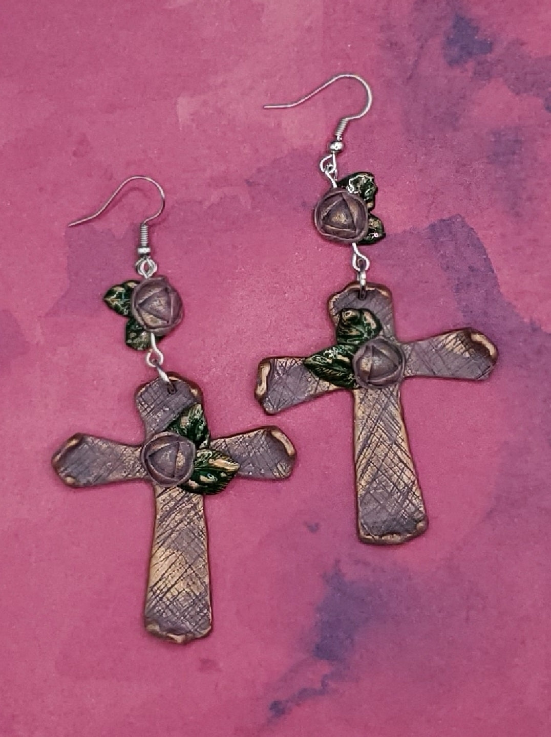 Shades of Pink Crosses