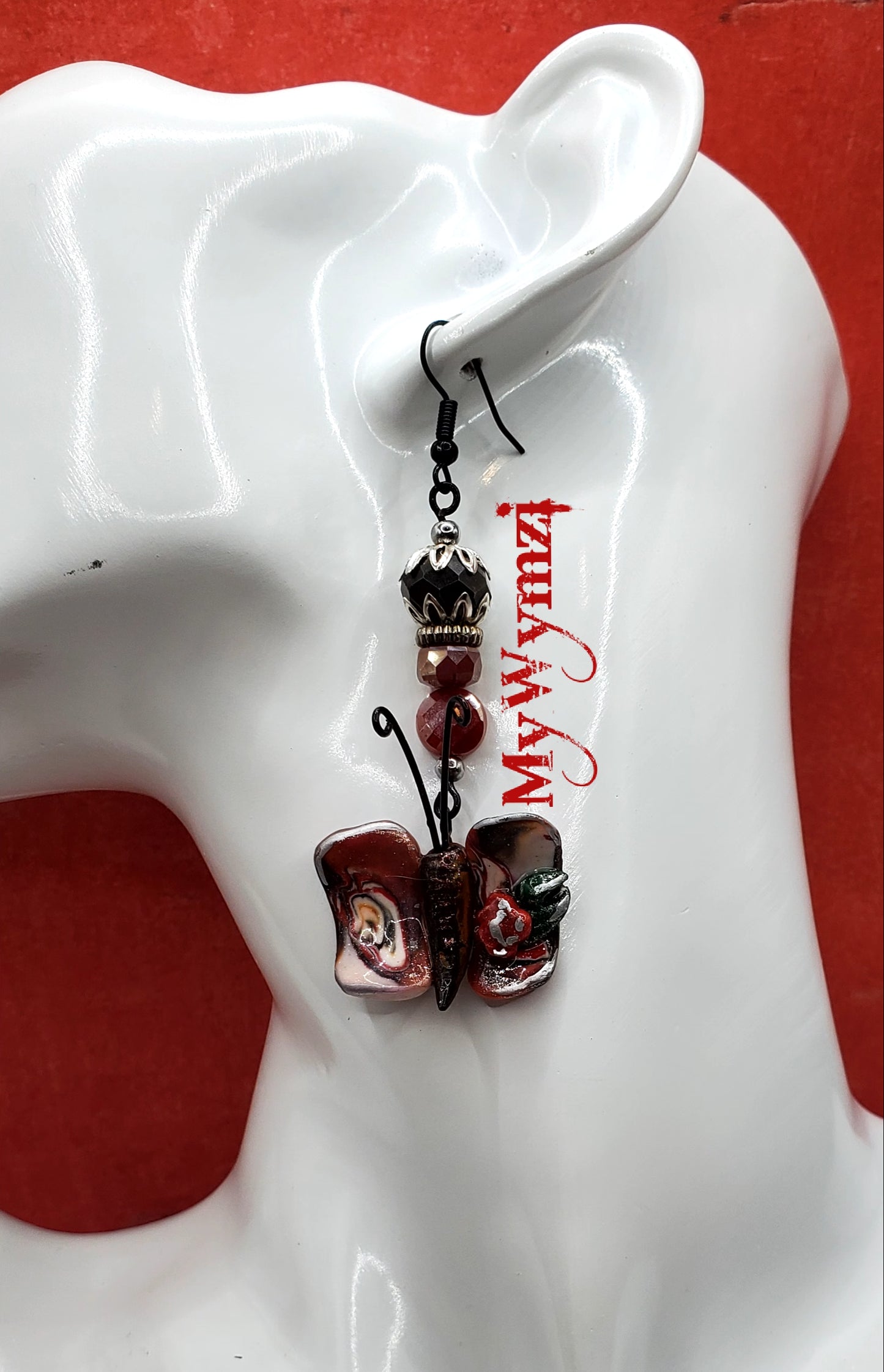 Royal Red Butterflies
