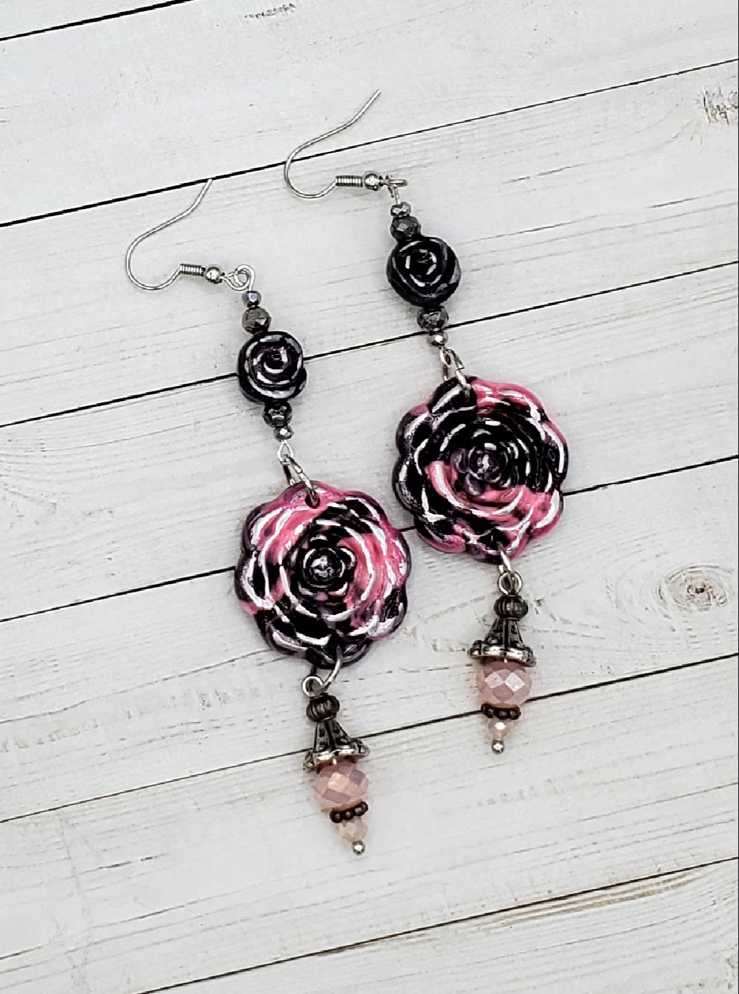 Swirled Pink Roses