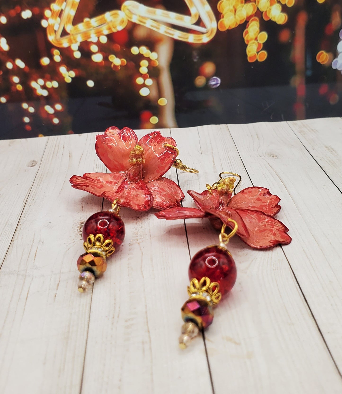 Winter Red Hibiscus