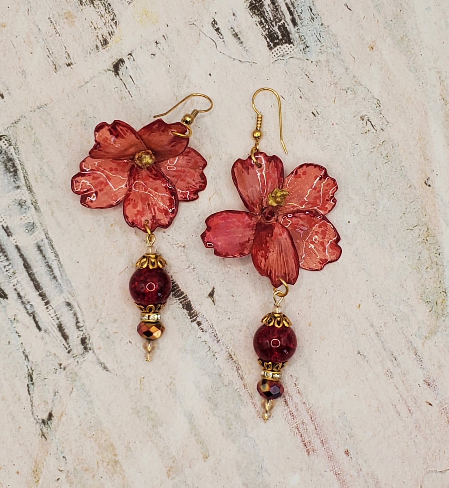 Winter Red Hibiscus
