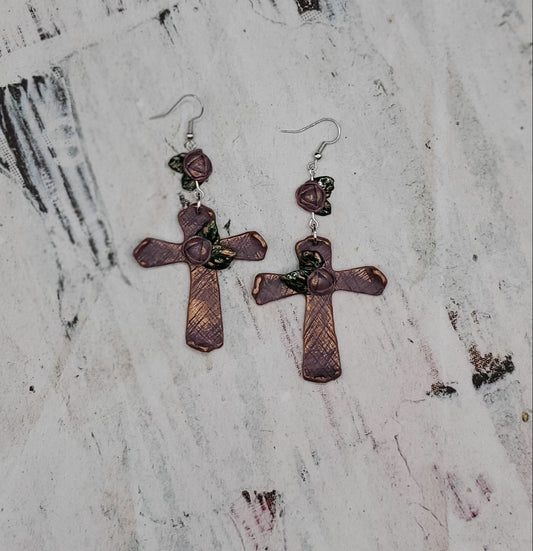 Shades of Pink Crosses